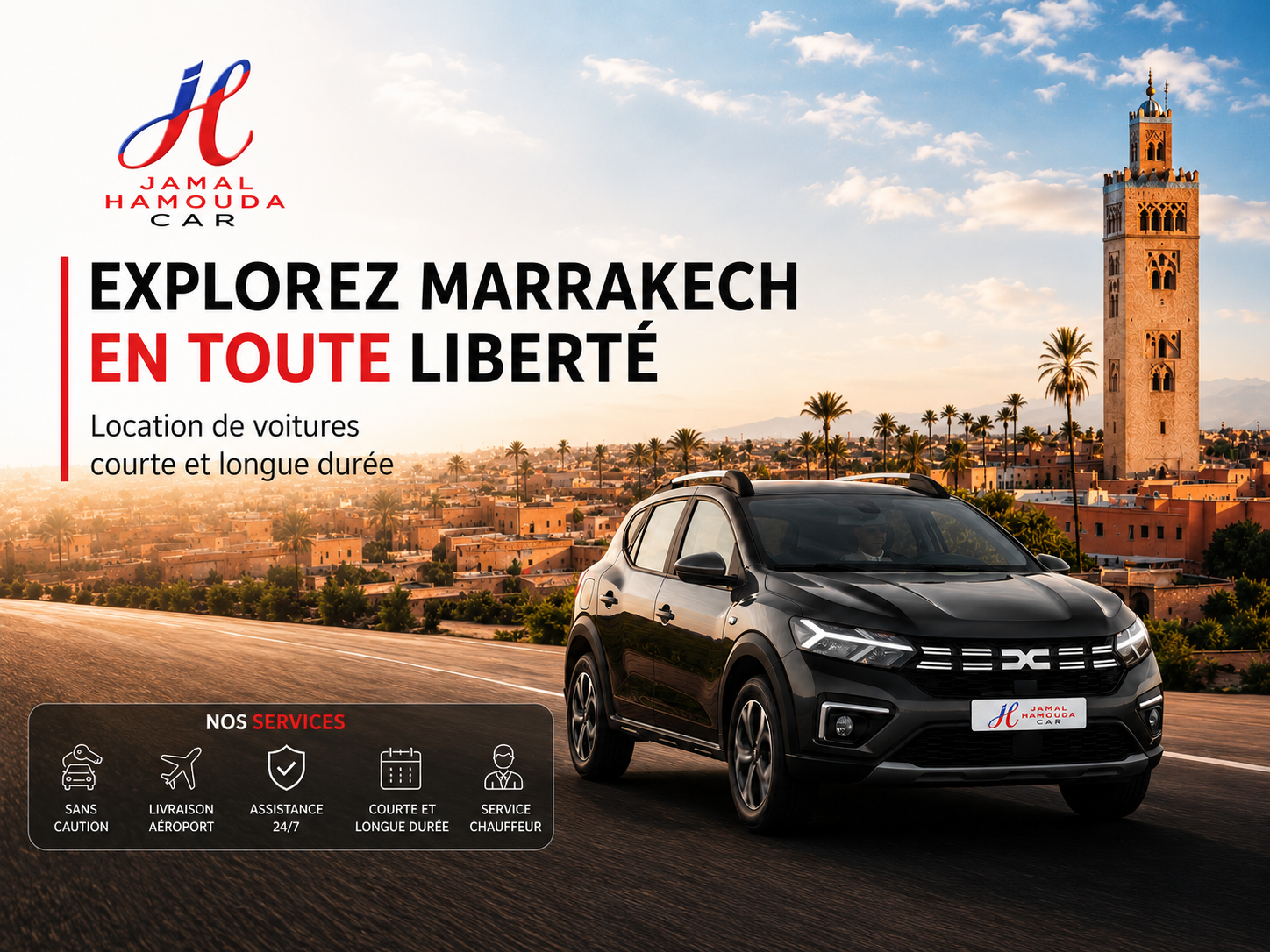 Hamouda Car — Refonte 360° — Marque, Web, Contenu & Ads