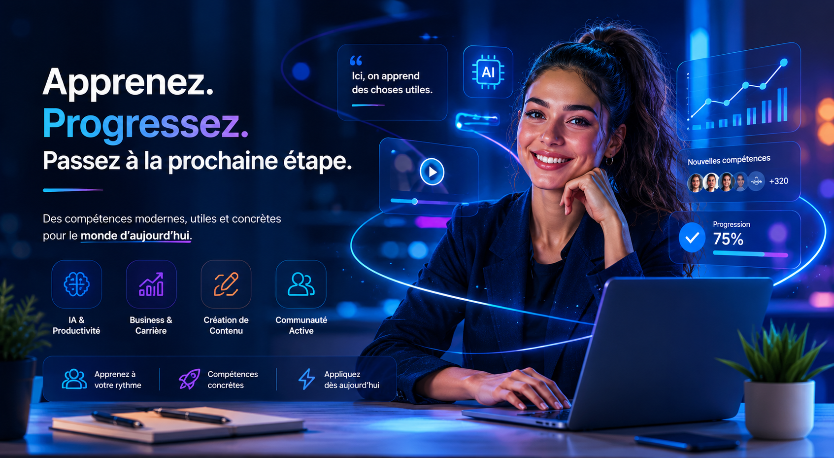 NEXGEN Academy — Plateforme de formation en ligne